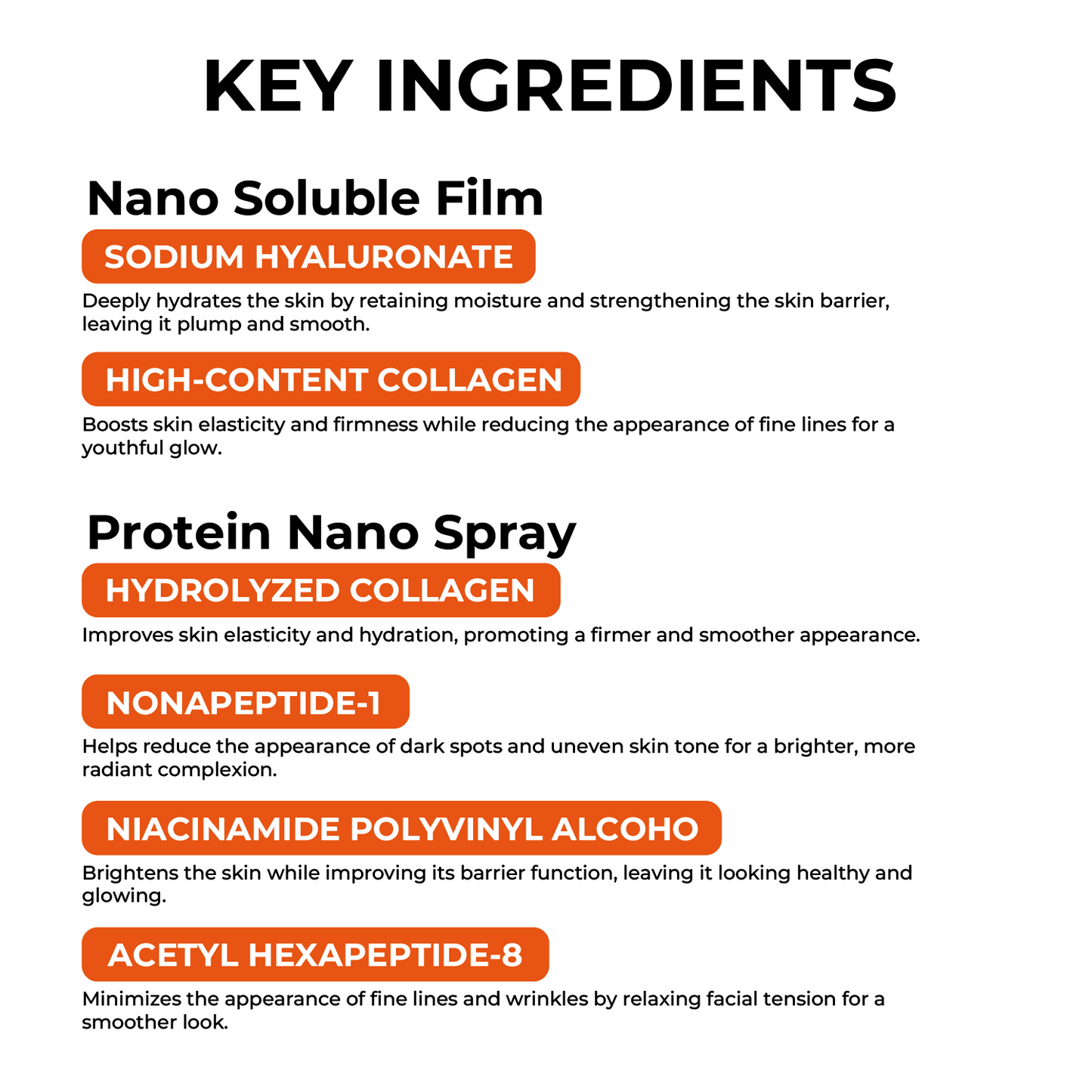 Nano Soluble Collagen Film + FREE Collagen Protein Nano Spray